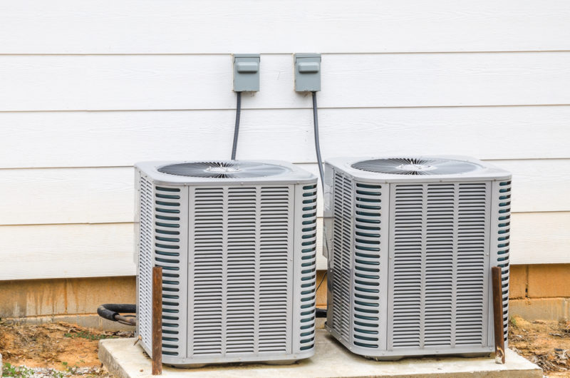 Air Conditioning Unit Outside